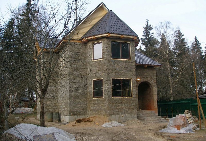 Технология постройки дома из опилок и цемента самостоятельно